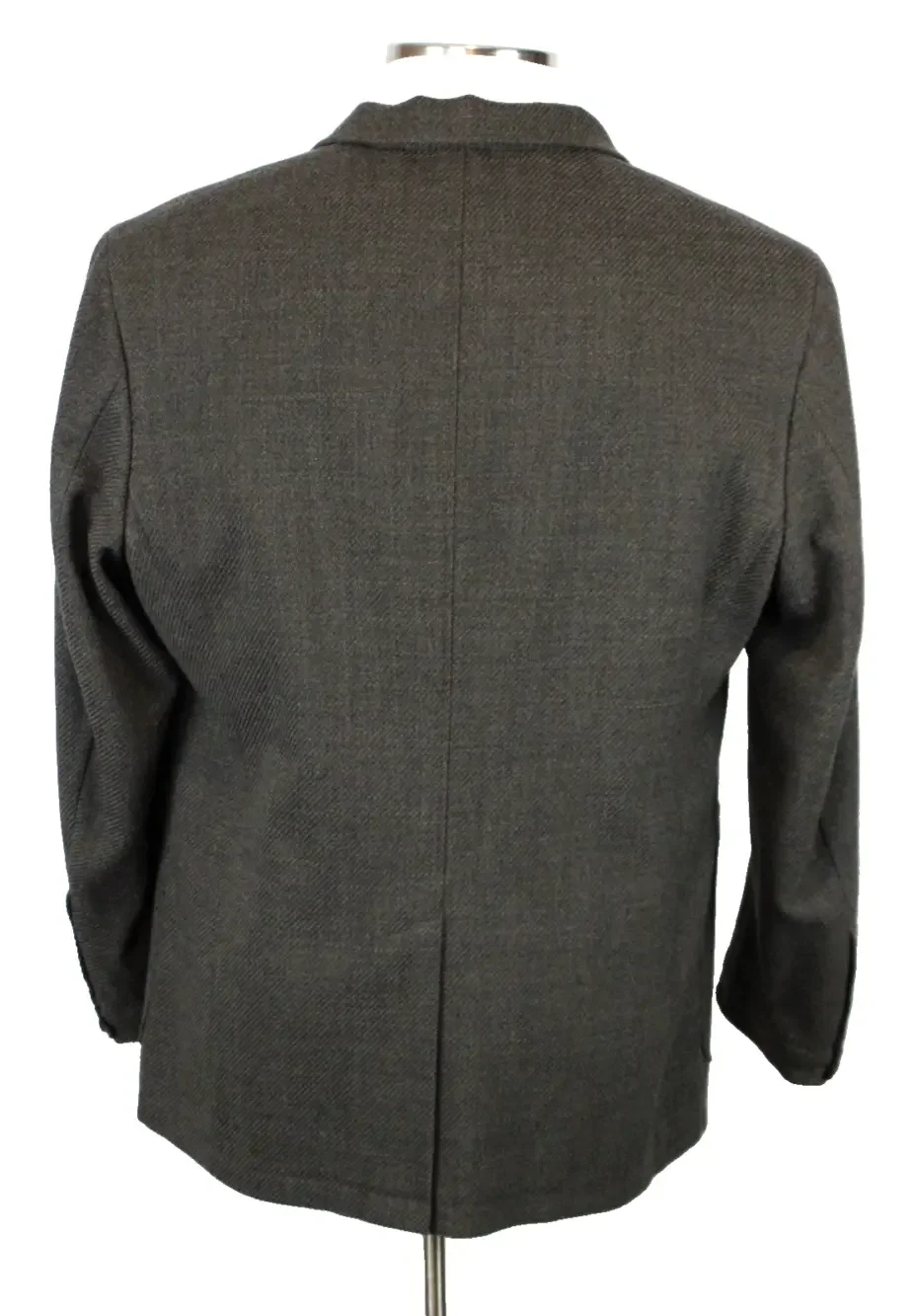 $1650 Canali Blazer 48 R (58 EU) Mens Brown Wool Cotton Nuvola Trim Sport Coat